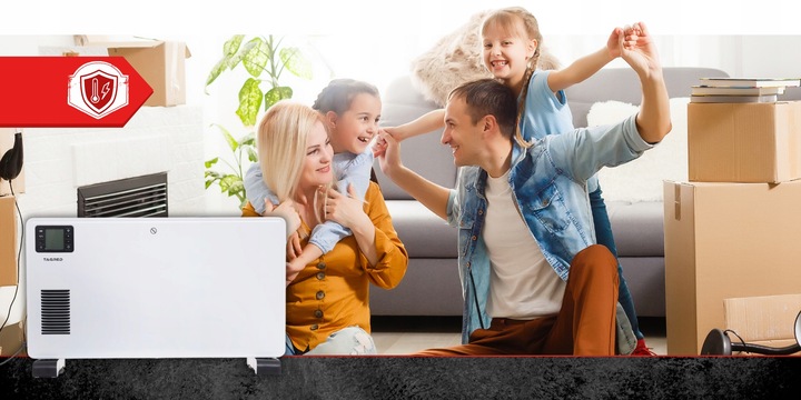 Grzejnik Konwektorowy Turbo Pilot Timer LCD Bardzo Mocny 2300W