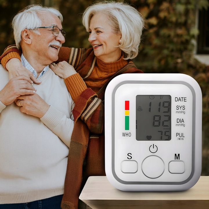 CIŚNIENIOMIERZ NARAMIENNY ELEKTRONICZNY AUTOMATYCZNY CZYTELNY EKRAN LCD