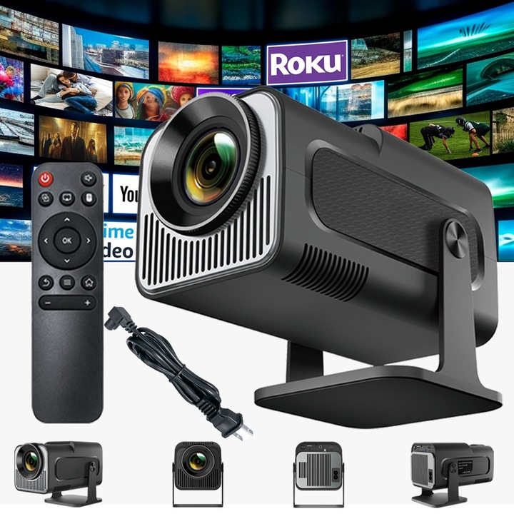PROJEKTOR HY320 MINI RZUTNIK PRZENOŚNY ANDROID HD SMART TV NAJNOWSZA WERSJA