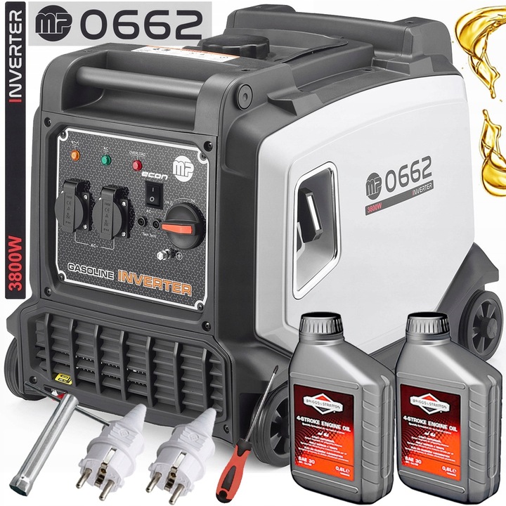 INWERTOROWY AGREGAT PRĄDOTWÓRCZY Cichy Miedziany AVR Majster 0662