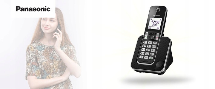 Panasonic KX-TGD310PDB Telefon bezprzewodowy DECT