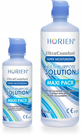 HORIEN ULTRA COMFORT MAXI PACK 360ML+ 100ML PŁYN DO SOCZEWEK