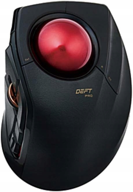 Trackball Elecom DEFT PRO Mysz bezprzewodowa,funkcja 8 przycisków