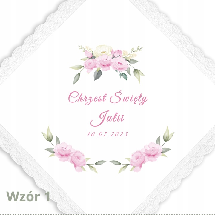 ŚWIECA DO CHRZTU KOMUNII NA CHRZEST KOMUNIĘ GROMNICA CHRZCINY