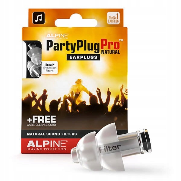 Zatyczki Alpine Party Plug Pro Natural