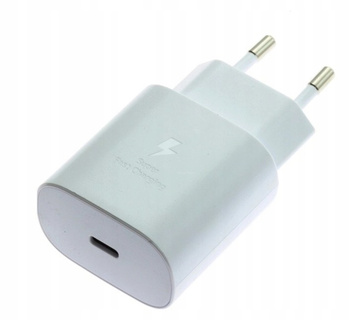 ORYGINALNA SZYBKA ŁADOWARKA 25W SAMSUNG USB typ C EP-TA800 3A A53 USB-C