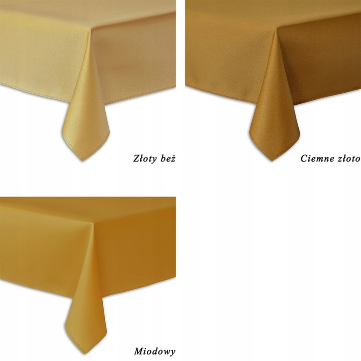 OBRUS PLAMOODPORNY - 150X250 - SOLID GŁADKI BIAŁY