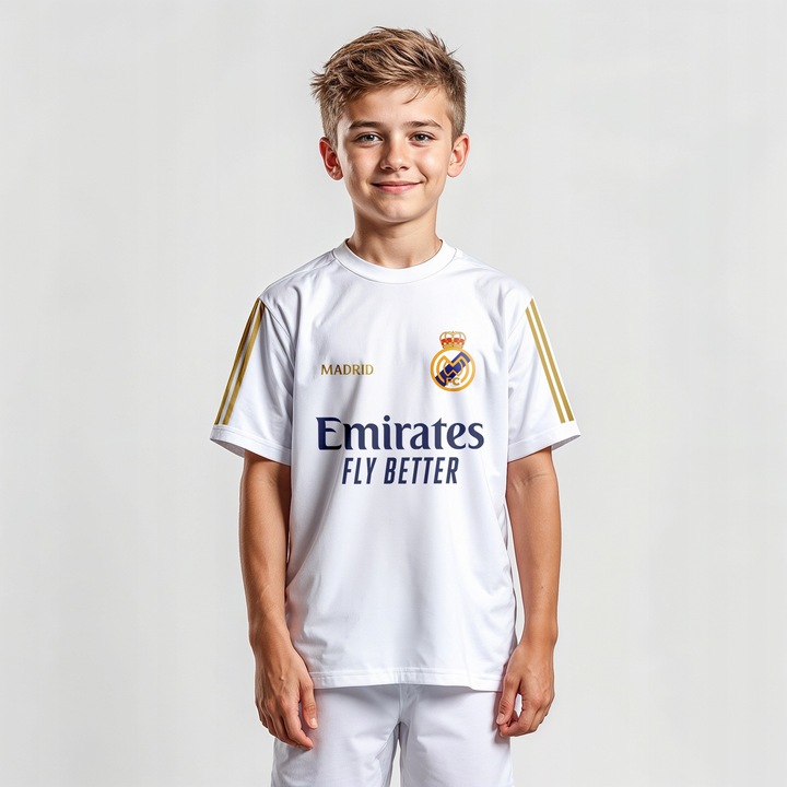 RONALDO strój piłkarski dla dzieci z nadrukiem Strój Madryt