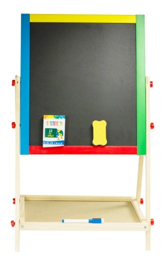 STOJĄCA TABLICA DWUSTRONNA DLA DZIECI 2W1+ GRATIS