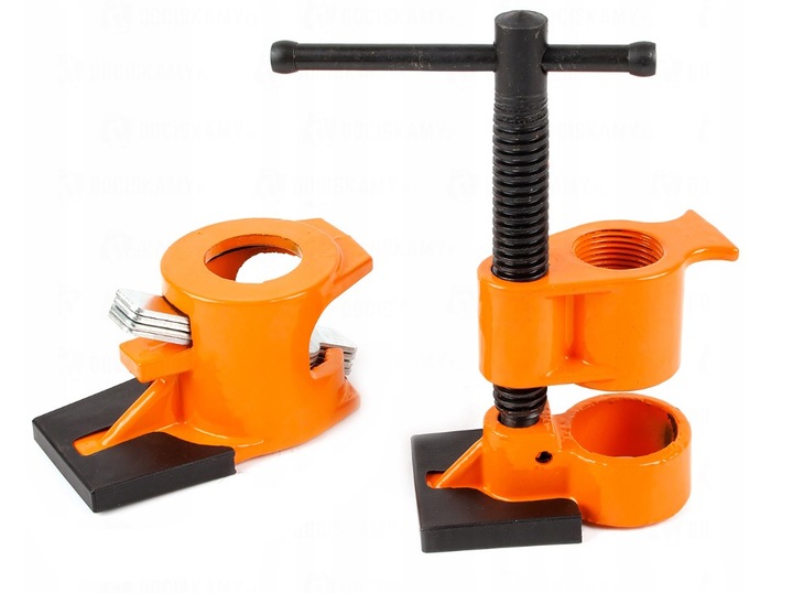 4 KPL ŚCISK ZACISK STOLARSKI RUROWY BEZKOŃCOWY 3/4