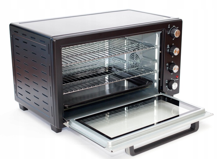 Mini Piekarnik 65L suszarka do grzybów - termoobieg rożno światło 2x