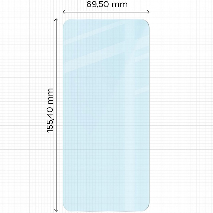 Szkło hartowane, ochronne na ekran Bizon do Xiaomi Poco F6, szkiełko