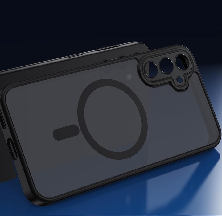 Etui do SAMSUNG S24 FE 5G do MagSafe Szkło z czytnikiem linii papilarnych