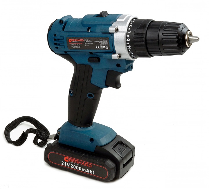 WIERTARKO WKRĘTARKA AKUMULATOROWA 21V WIERTARKA2AH