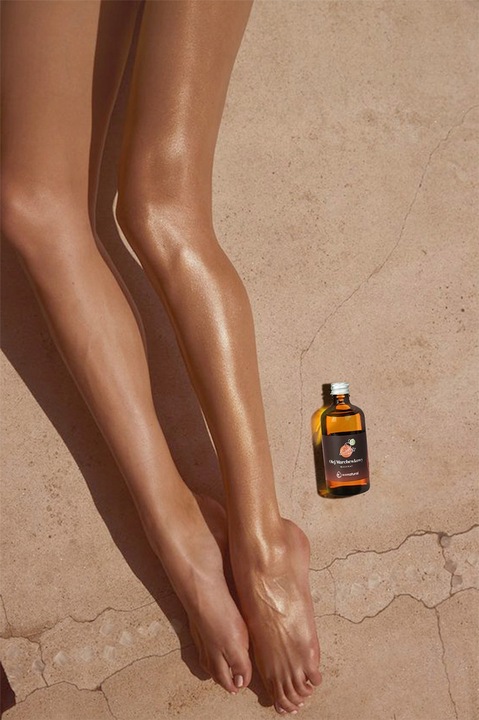 Olej Marchewkowy 100ml Wenatural naturalny samoopalacz, opalanie, do ciała