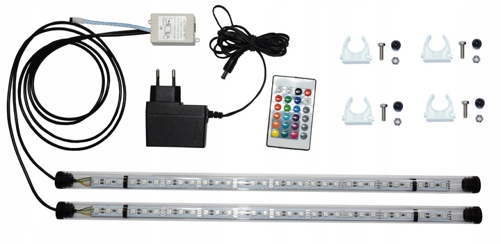 REFLED Świetlówka LED RGB 2 x 70cm akwarium pilot