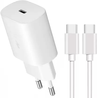 ZESTAW | SZYBKA ŁADOWARKA SIECIOWA USB TYPE-C + KABEL TYPE C | PD20W 3000mA