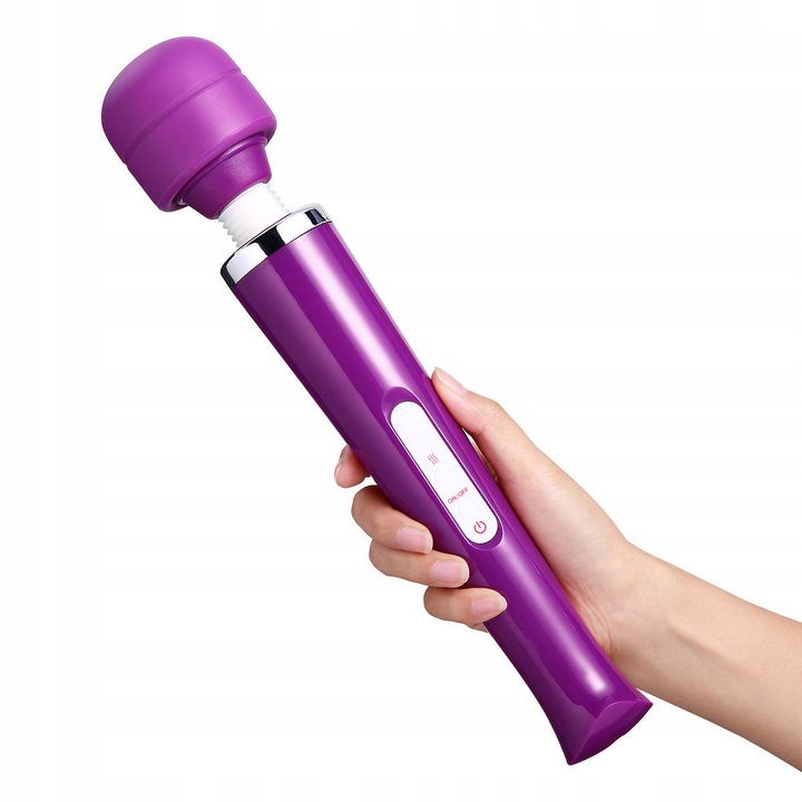 MASAŻER ŁECHTACZKI MOCNY WIBRATOR DO ORGAZMÓW MAGICZNA RÓŻDŻKA MAGIC WAND