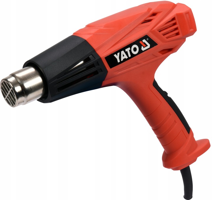 OPALARKA ELEKTRYCZNA 2000W YATO Z REGULACJĄ 2 BIEGI 450-600°C 4 DYSZE