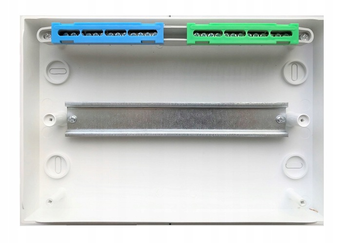 ROZDZIELNICA MODUŁOWA NATYNKOWA 1x12 N+PE IP40 Z KLAPKĄ