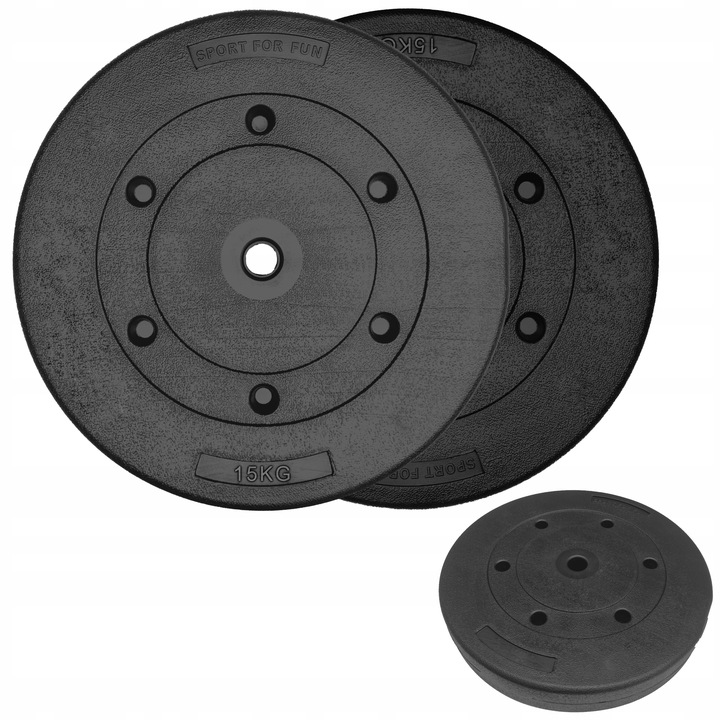 Obciążenie bitumiczne 15kg talerz kompozytowy 27mm cementowe