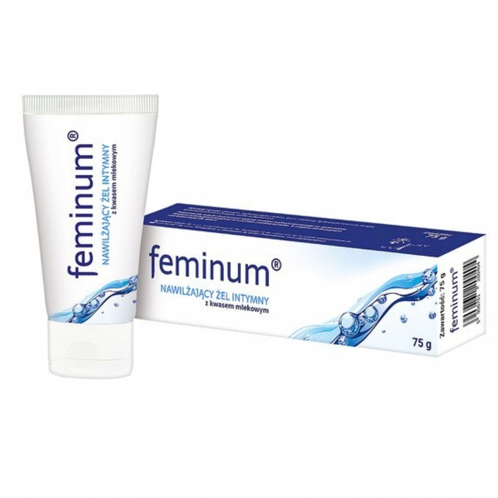 Feminum nawilżający żel intymny z kwasem mlekowym dla kobiet 75 g