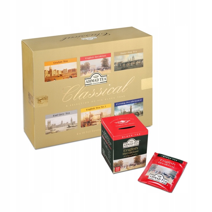 Ahmad Tea herbata London Classical 6x10 Torebek