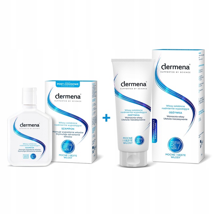DERMENA szampon + odżywka