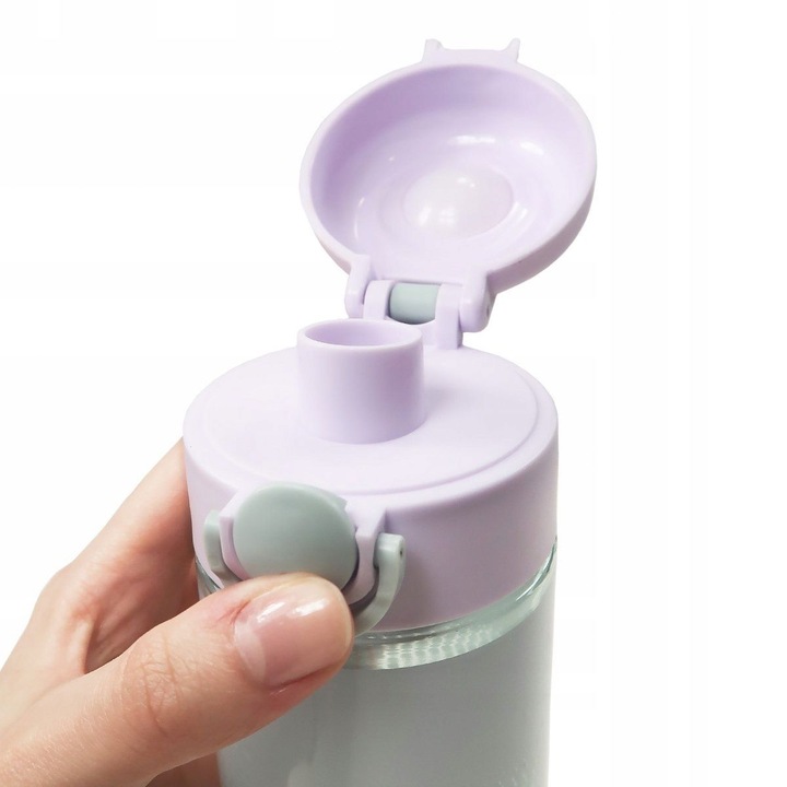 Zestaw Śniadaniowy Dla Dzieci Do Szkoły BIDON i ŚNIADANIÓWKA Fiolet BackUp