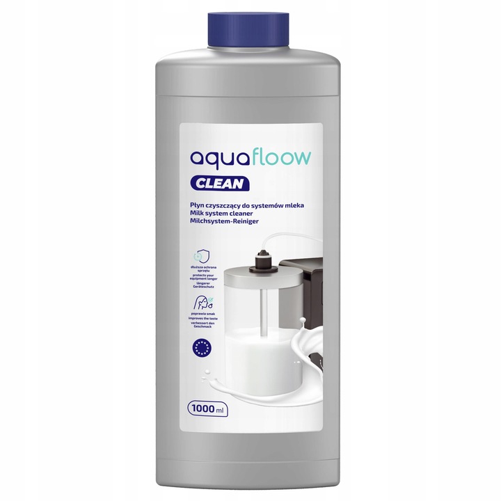 AquaFloow płyn do czyszczenia systemu mleka do ekspresu 1l