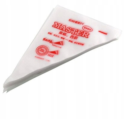 WORKI CUKIERNICZE FOLIOWE 100 SZTUK DUŻE WIELKIE DO WYPIEKÓW