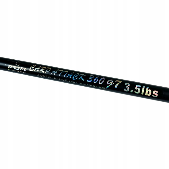 WĘDKA KARPIOWA Karpiówka CARP ATTACK 3,5lbs 3,6m
