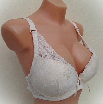 Biweier / biustonosz z dużym push- up koronkowy 90/95D kolory 86004