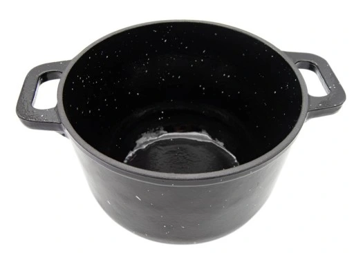 Kociołek żeliwny emaliowany MARMUREK 3w1 8 l