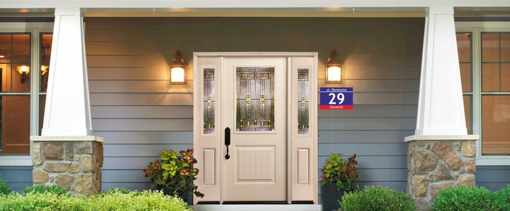 Tablica tabliczka adresowa z numerem domu 30X20 cm Kreator zaprojektuj sam