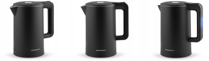 CZAJNIK ELEKTRYCZNY BEZPRZEWODOWY MODNY 1,7L BERDSEN