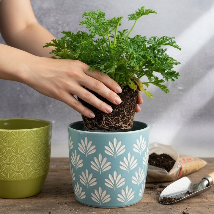 Geranium Anginka PELARGONIA Mosquito Fighter | Intensywny zapach D12cm