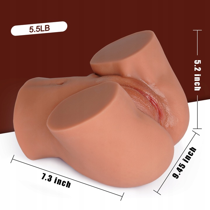 Sztuczna Pochwa Masturbator Meski Realistyczny Tyłek 3D z Pochwą