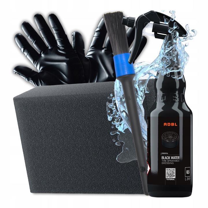 DRESSING DO OPON ADBL BLACK WATER 500ml - Ochrona i Blask + Aplikator