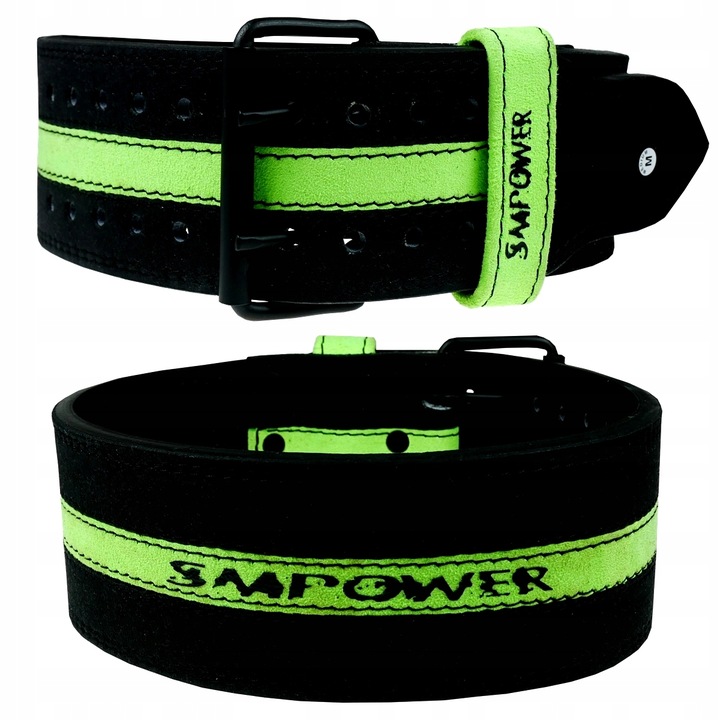 PAS KULTURYSTYCZNY TRENINGOWY do TRÓJBOJU Podnoszenia ciężarów SMPOWER R4 S