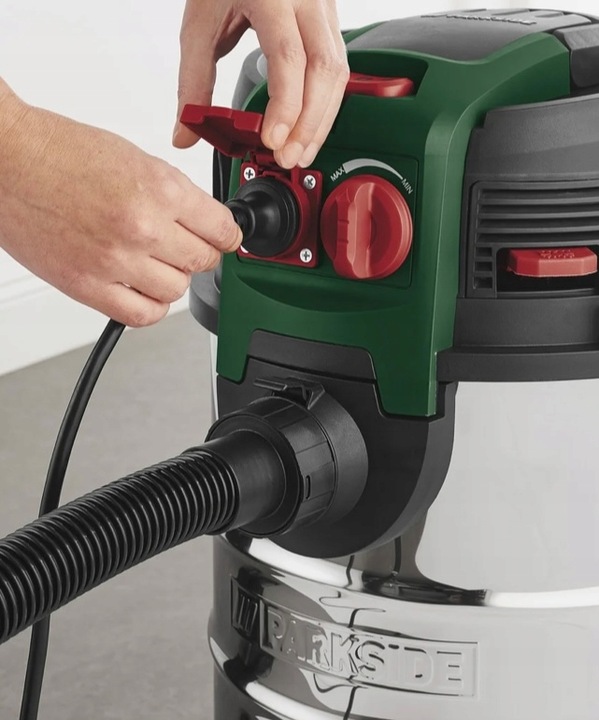 Odkurzacz PWD 30 C1 sucho mokro PARKSIDE 1500W gniazdo NAJMOCNIEJSZY
