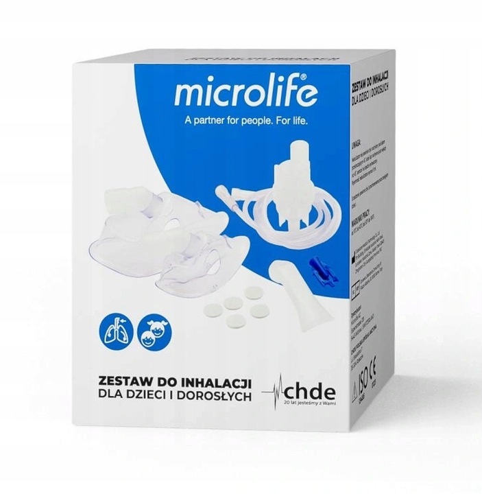 ZESTAW DO INHALATORA NEBULIZATORA MICROLIFE NEB200