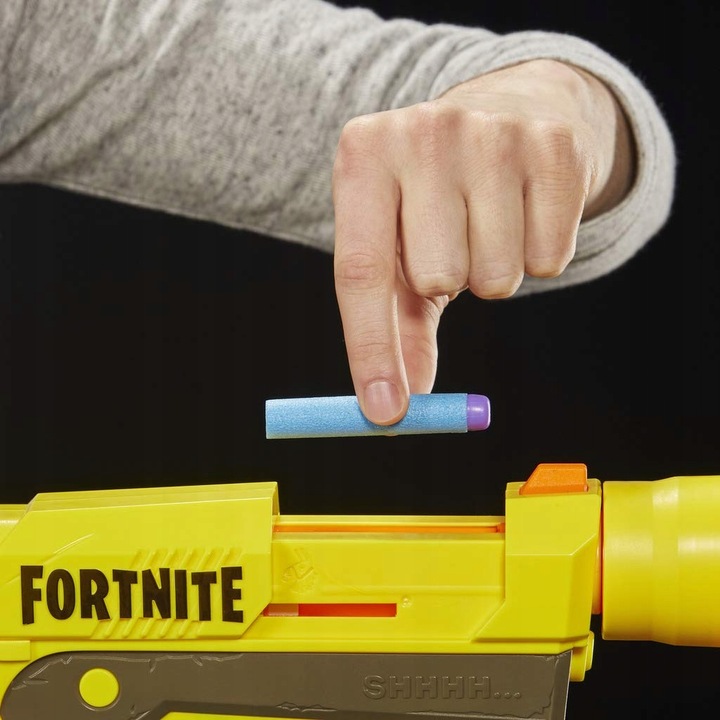 NERF FORTNITE SP-L + STRZAŁKI + OPASKA E6717