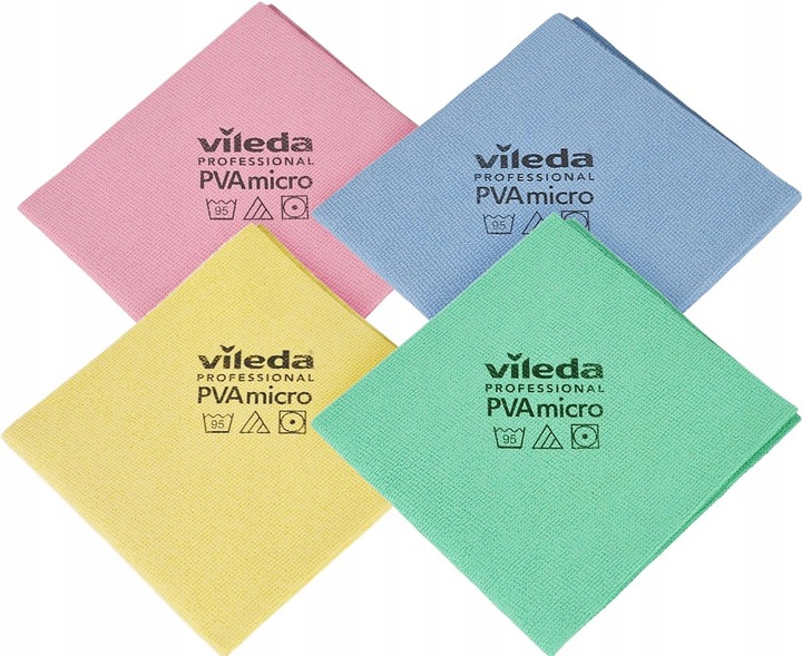 Ścierka Vileda PVA micro PROFESSIONAL magiczna ściereczka 38x35cm 4szt