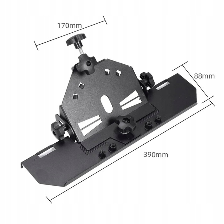 PRZYSTAWKA DO SZLIFIERKI KĄTOWEJ DO CIĘCIA PŁYTEK POD KĄTEM 45° SLIDER