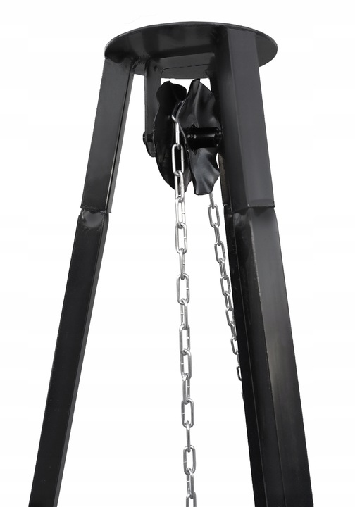 GRILL OGRODOWY WISZĄCY TRÓJNÓG PALENISKO WĘGLOWY 5