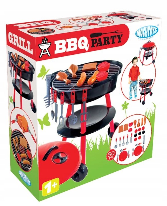 GRILL DLA DZIECI + 30 AKCESORiÓW 11021 MOCHTOYS