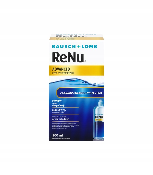 Płyn do soczewek ReNu Advanced, 100 ml