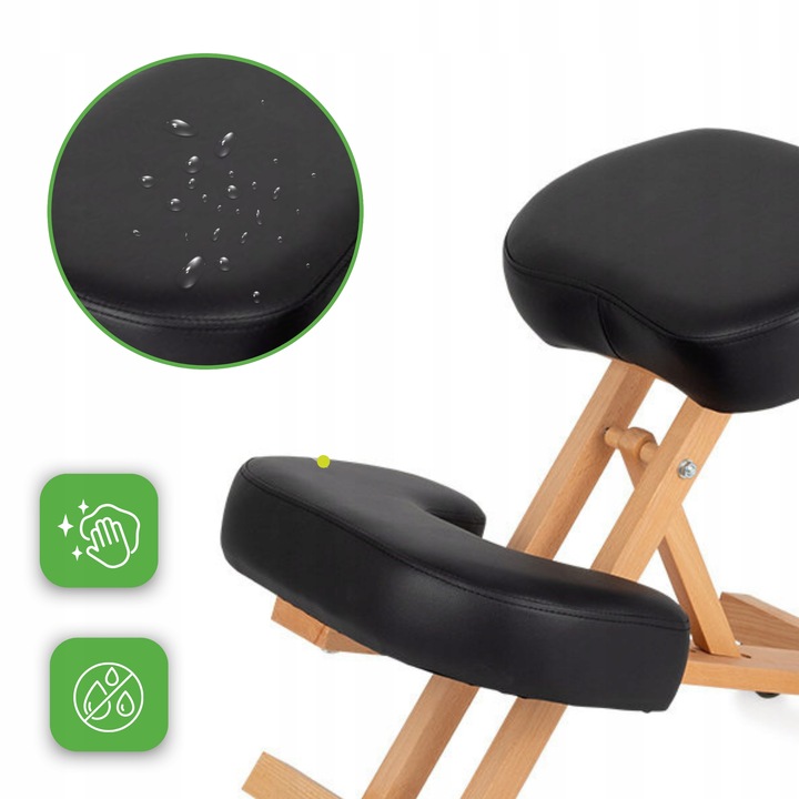 KLĘKOSIAD KRZESŁO ERGONOMICZNE REGULOWANE FOTEL BIUROWY HABYS