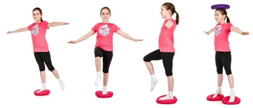 QMed Poduszka sensoryczna Jeżyk dysk beret +Pompka